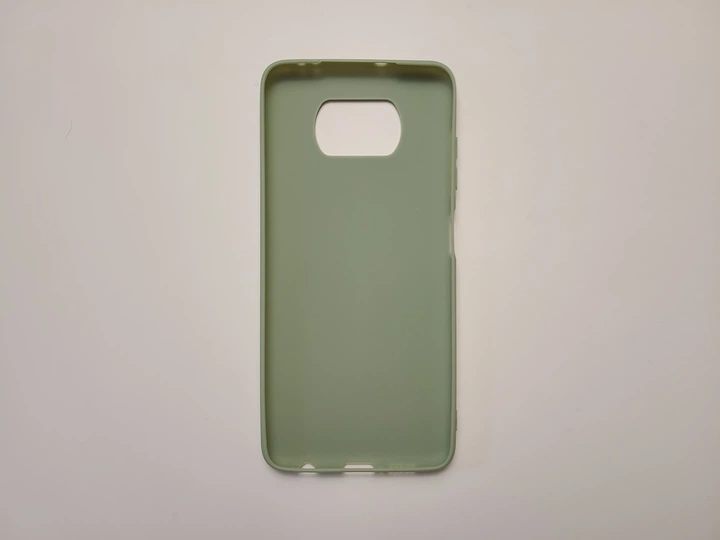 Чохол TPU Matte для Xiaomi Poco X3 бампер світло-зелений - Фото 2 Чохол TPU Matte для Xiaomi Poco X3 бампер світло-зелений - зображення 2