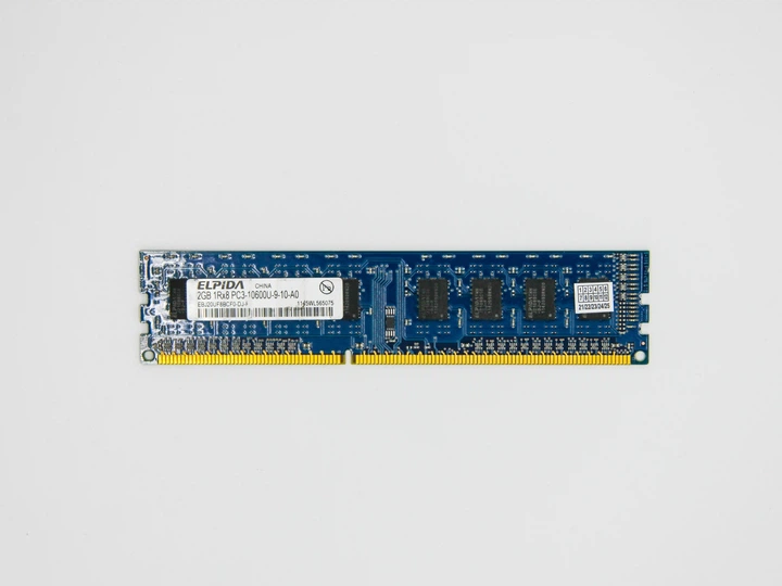 Оперативная память Elpida DIMM 2Gb DDR3-1333MHz PC3-10600 CL9 ...