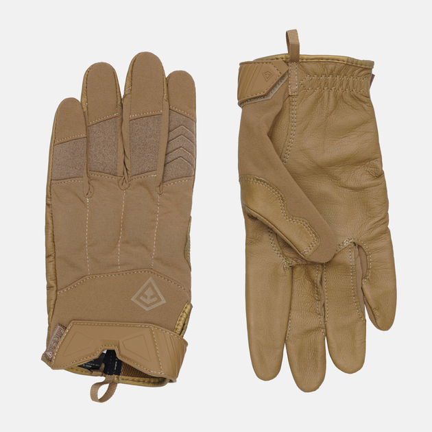 Перчатки тактические кожаные First Tactical 150007-060 L Песочные (843131112323) - изображение 1