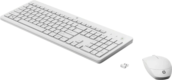 Комплект бездротовий HP 230 Wireless White (195908430865) - зображення 2