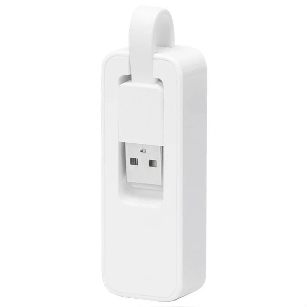Мережевий адаптер TP-Link UE200 USB 2.0/FastEthernet Білий з блакитним - зображення 4