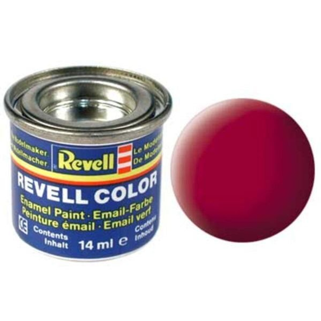 Фарба кармінна матова carmine red mat 14ml Revell (32136) - зображення 1
