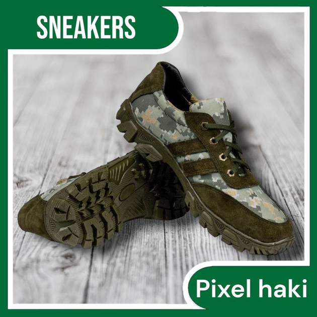 Тактические летние армейские кросовки Pixel Хаки 44 - изображение 2