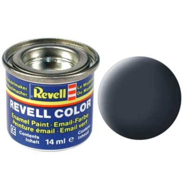 Фарба синювато-сіра матова greyish blue mat 14ml Revell (32179) - зображення 1