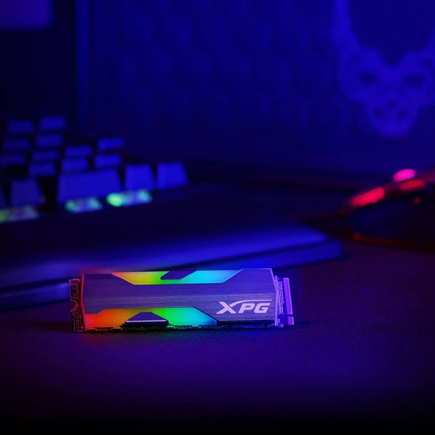 SSD диск ADATA XPG SPECTRIX S20G 1TB M.2 NVMe PCIe 3.0 x4 3D NAND (ASPECTRIXS20G-1T-C) - зображення 4