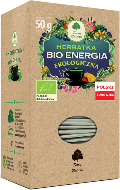 Чай Біо-Енергія Dary Natury Herbatka Bio-Energia 20 x 2 г (DN2027) - зображення 1