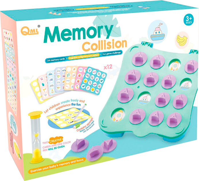Развивающая игра на память QML (6910010171338) – фото, отзывы ...