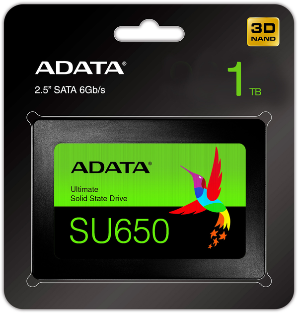 SSD диск ADATA Ultimate SU650 1TB 2.5