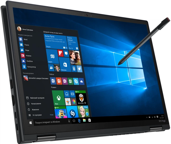 Ноутбук Lenovo ThinkPad X13 Yoga Gen 2 (20W8000WRA) Black – фото