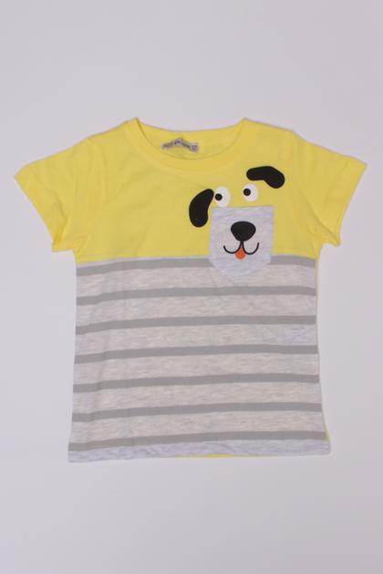 Футболка для мальчика 92 цвет желтый Pengim ЦБ-00187975 от продавца ...