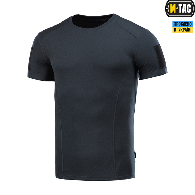 M-Tac футболка потовідвідна Athletic Velcro Dark Navy Blue L - зображення 1