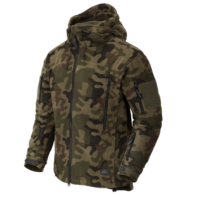 Кофта флісова Helikon-Tex Patriot Jacket Woodland L - зображення 1