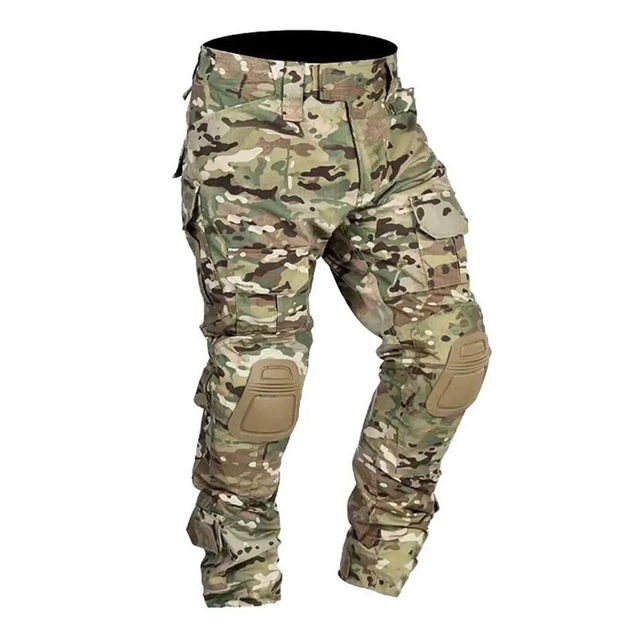 Тактичні штани з наколінниками Мультикам L - зображення 1