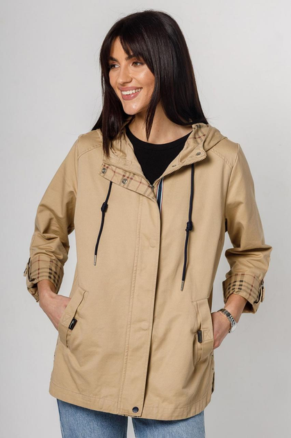 Женская хлопковая летняя куртка крем-брюле 5XL от продавца: Canary – в ...
