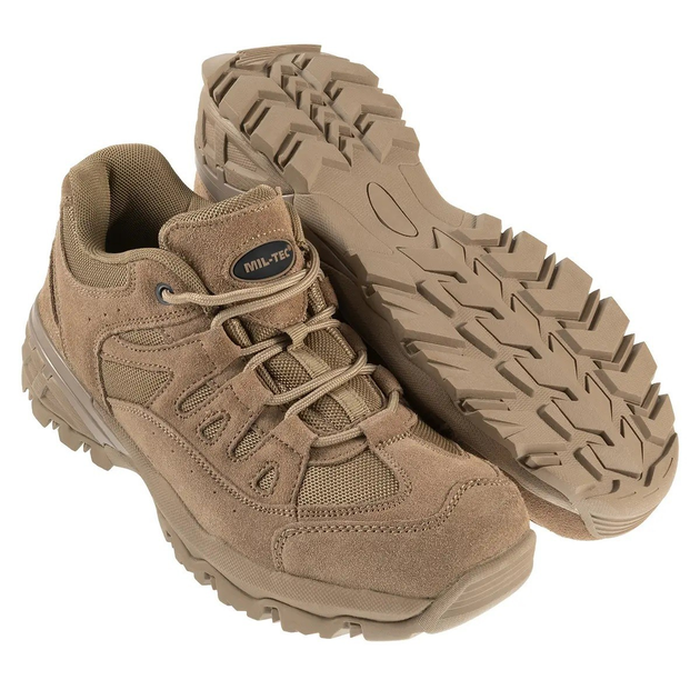 Тактические кроссовки Mil-Tec Squad Schuhe 2,5 Inch Coyote Германия 28 см 43р - изображение 1