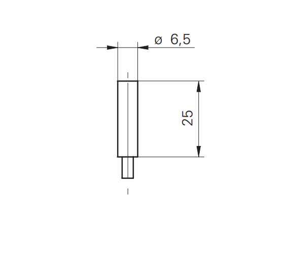 Індуктивний датчик ø 6.5, Sn=1.25mm, 5...30VDC, ATEX / NAMUR, IFRM 06E9598 BAUMER - Фото 2 Індуктивний датчик ø 6.5, Sn=1.25mm, 5...30VDC, ATEX / NAMUR, IFRM 06E9598 BAUMER - зображення 2