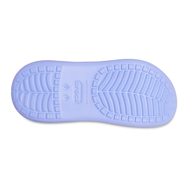 Сабо на высокой платформе Crocs Classic Crush Clog 39 р 25-25.5 см Фиолетовые 207521-M7/W9 Violet - изображение 5