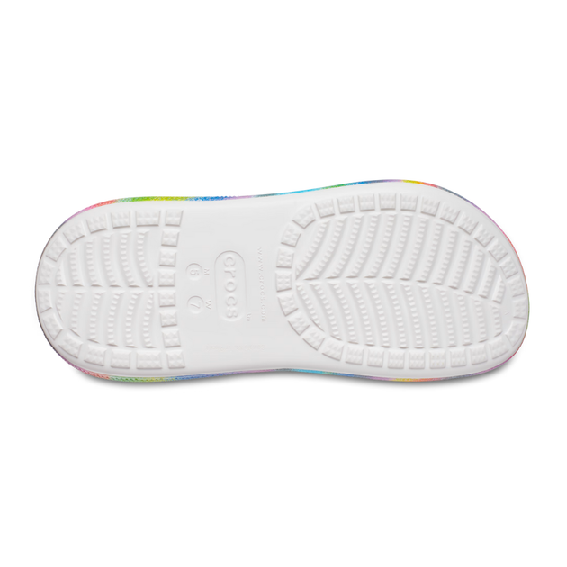 Сабо на высокой платформе Crocs Classic Crush Clog 36-37 р 22.5-23 см Разноцветные 208057-M4/W6 Spray Multi - Фото 5 Сабо на высокой платформе Crocs Classic Crush Clog 36-37 р 22.5-23 см Разноцветные 208057-M4/W6 Spray Multi - изображение 5