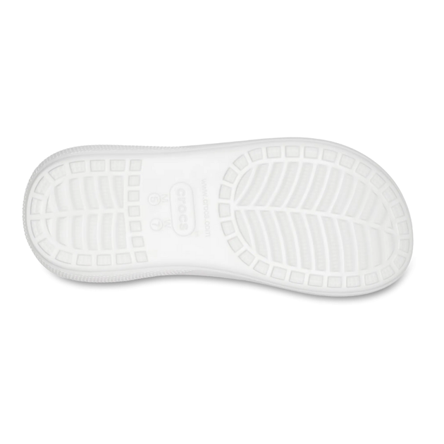 Сандалии на высокой платформе Crocs Classic Crush Sandal 35 р 21.5-22.4 см Белые 207670 M3/W5 White - изображение 4