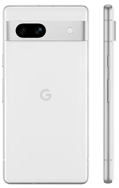 Смартфон GOOGLE Pixel 7a 8/128 GB Snow Dual-Sim (Nano-Sim + eSim) Европейская версия - изображение 3