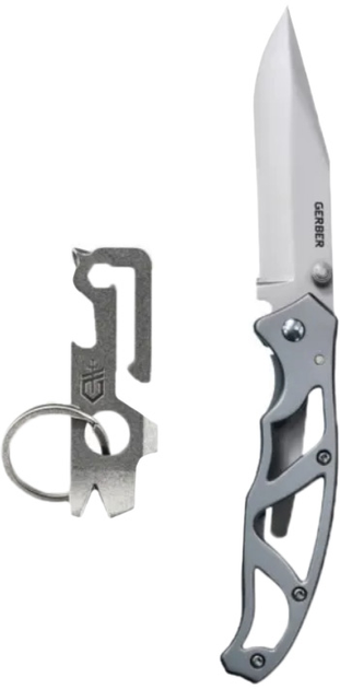 Подарочный набор Gerber нож Paraframe I+ Mullet Solid State Stonewash Card 31-003999 (1059858) - изображение 2