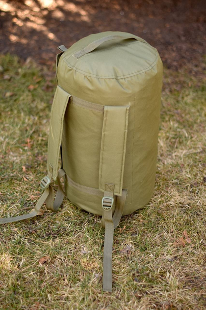 Баул-рюкзак тактичний сумка олива 35 л - изображение 1