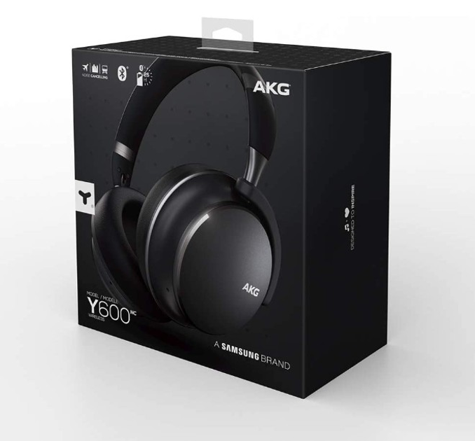 Наушники AKG Y600NC WIRELESS Black - AKGY600NCBTBLK купить в