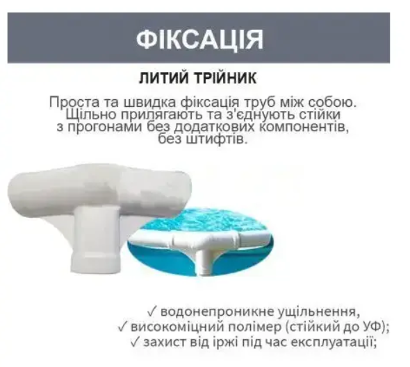Круглый каркасный бассейн Intex, 305 x 76 см, объем 4 485 литра, картриджный насос-фильтр - изображение 5