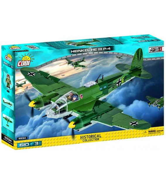 Klocki konstrukcyjne Cobi II Wojna Światowa Samolot Lockheed P-38 Lightning 395 elementów (COBI-5539) (5902251055394) - obraz 1