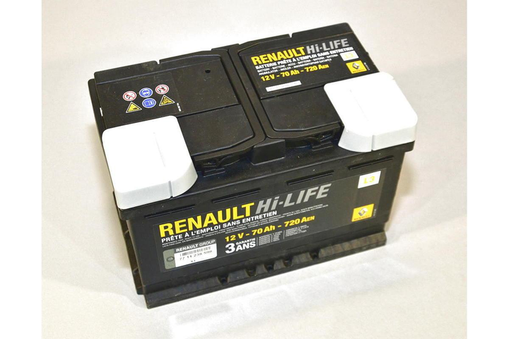Акумуляторна батарея Renault 70AH 720A 12В 7711238598 – фото, відгуки,  характеристики в інтернет-магазині ROZETKA від продавця: MedZap