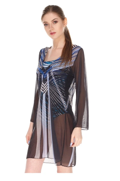 Туніка Argento 48(XL) Чорний мікс (83185) - Фото 1 Туніка Argento 48(XL) Чорний мікс (83185) - зображення 1