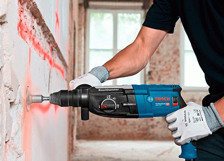 Перфоратор Bosch Professional GBH 2-28 F + сменный патрон + чемодан (0611267600) - изображение 3