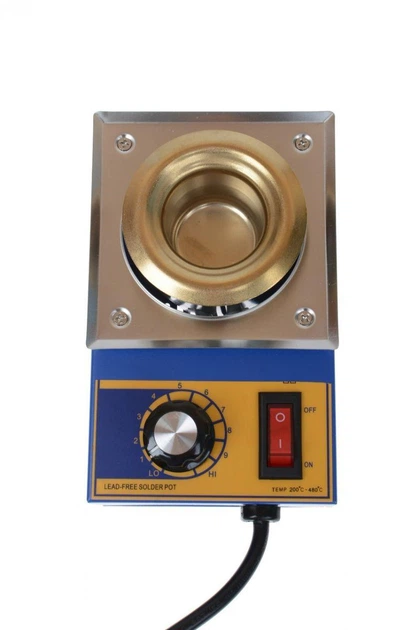 Паяльная ванна 36мм 100Вт 200-480*C 220V Zhongdi DZ-70504 - Фото 3 Паяльная ванна 36мм 100Вт 200-480*C 220V Zhongdi DZ-70504 - изображение 3