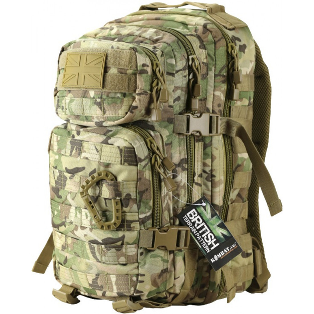 Рюкзак тактический Kombat UK Small Assault Pack (28 л) мультикам - изображение 1