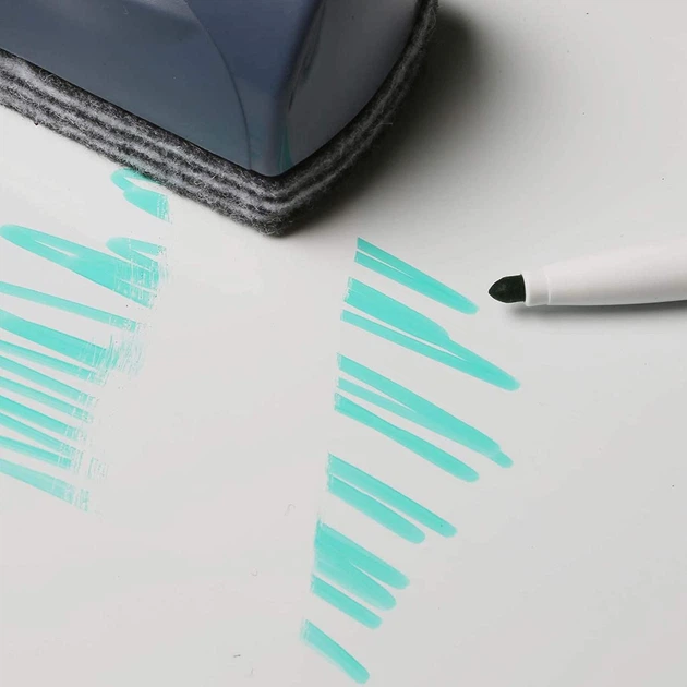 Набір маркерів для дошок сухого стирання BIC Intensity Dry Erase Markers Синій 12 шт (DECF11-BLU) - изображение 3