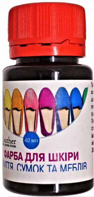 Краска для кожи 100 мл. Dr.Leather Touch Up Pigment Белый от продавца ...