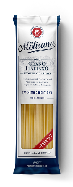 Макароны La Molisana Spaghetto Quadrato 500 г (8004690101513) - Фото 2 Макароны La Molisana Spaghetto Quadrato 500 г (8004690101513) - изображение 2