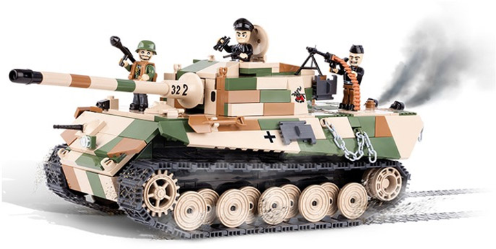 Klocki konstrukcyjne Cobi Czołg Tiger II VI (COBI-2480) (5902251024802) - obraz 2