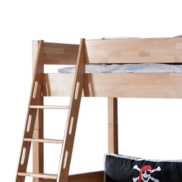 Кровать двоярусна Mobler b09 80х190 Бук - зображення 2