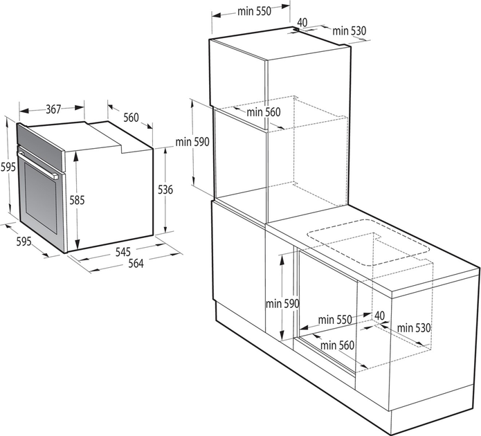 Духова шафа електрична Gorenje BOS6737E13BG - зображення 9