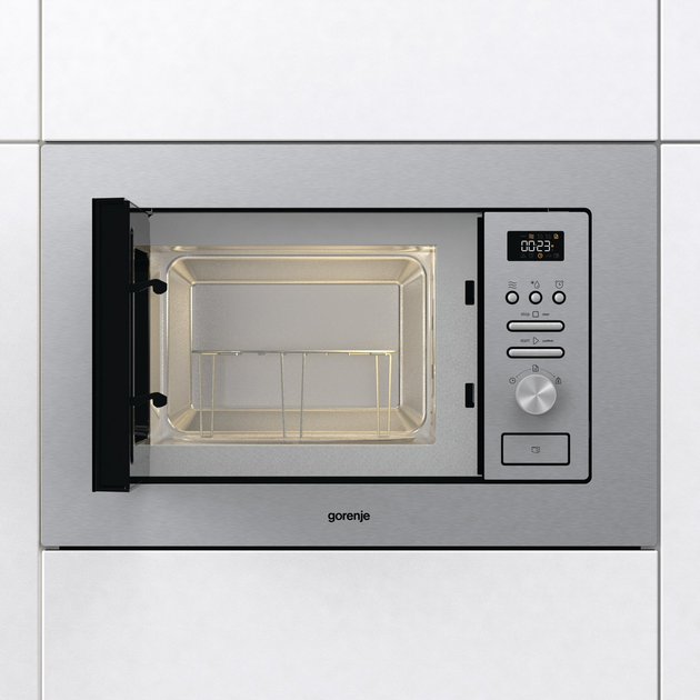Kuchenka mikrofalowa do zabudowy Gorenje BM201AG1X - obraz 3