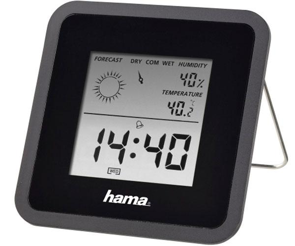 Термогігрометр Hama TH-50 Black - зображення 1