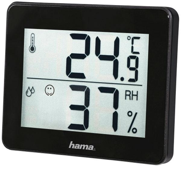 Термогігрометр Hama TH-130 Black - зображення 1