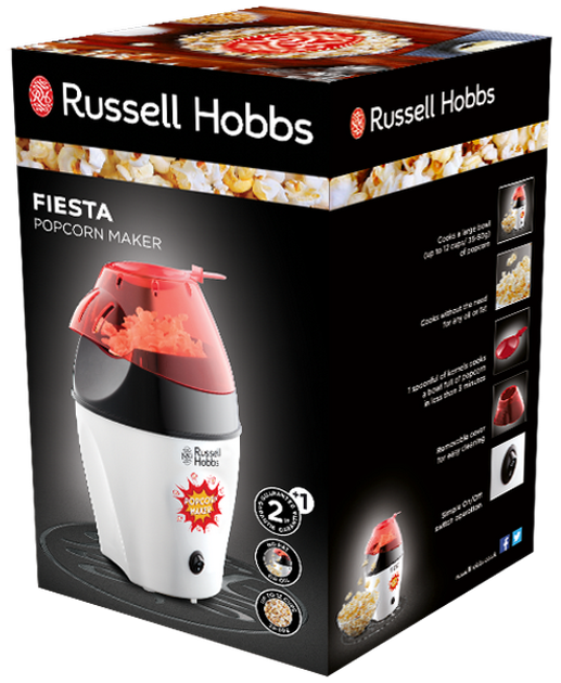 Maszyna do popcornu RUSSELL HOBBS Fiesta 24630-56 - obraz 6