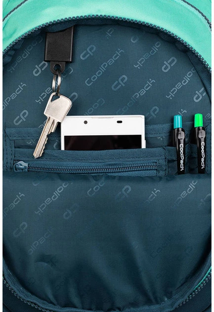 Plecak CoolPack Jerry Gradient Blue Lagoon F029690 19 l 39 x 28 x 15 cm (5903686331091) - Zdjęcie 5 Plecak CoolPack Jerry Gradient Blue Lagoon F029690 19 l 39 x 28 x 15 cm (5903686331091) - obraz 5