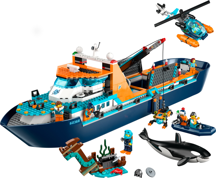 Конструктор LEGO City Арктический исследовательский корабль 815 деталей ...