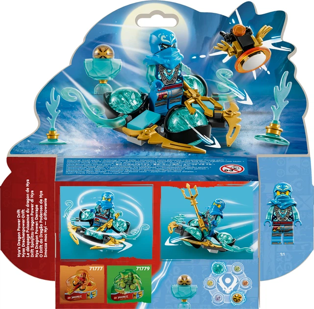 Zestaw klocków LEGO Ninjago Smocza moc Nyi driftowanie spinjitzu 57 elementów (71778) - obraz 10