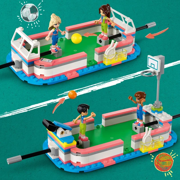 Конструктор LEGO Friends Спорткомплекс 832 деталі (41744) - зображення 7