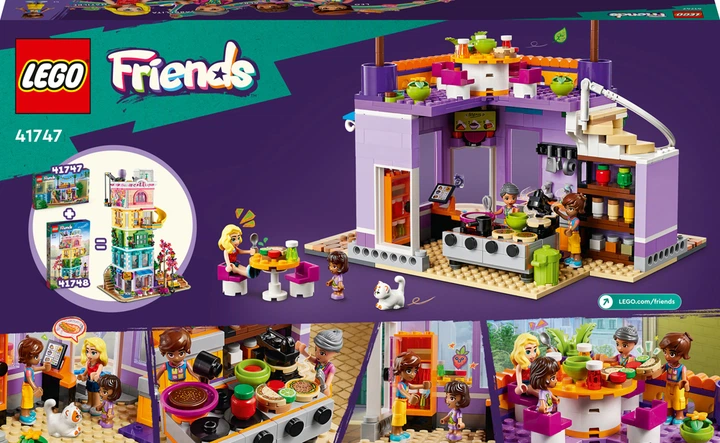 Конструктор LEGO Friends Хартлейк-Сіті. Громадська кухня 695 деталей (41747) - зображення 10
