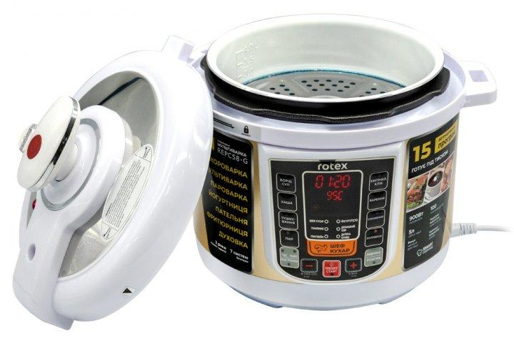 Мультиварка-скороварка Rotex REPC58-G - изображение 10